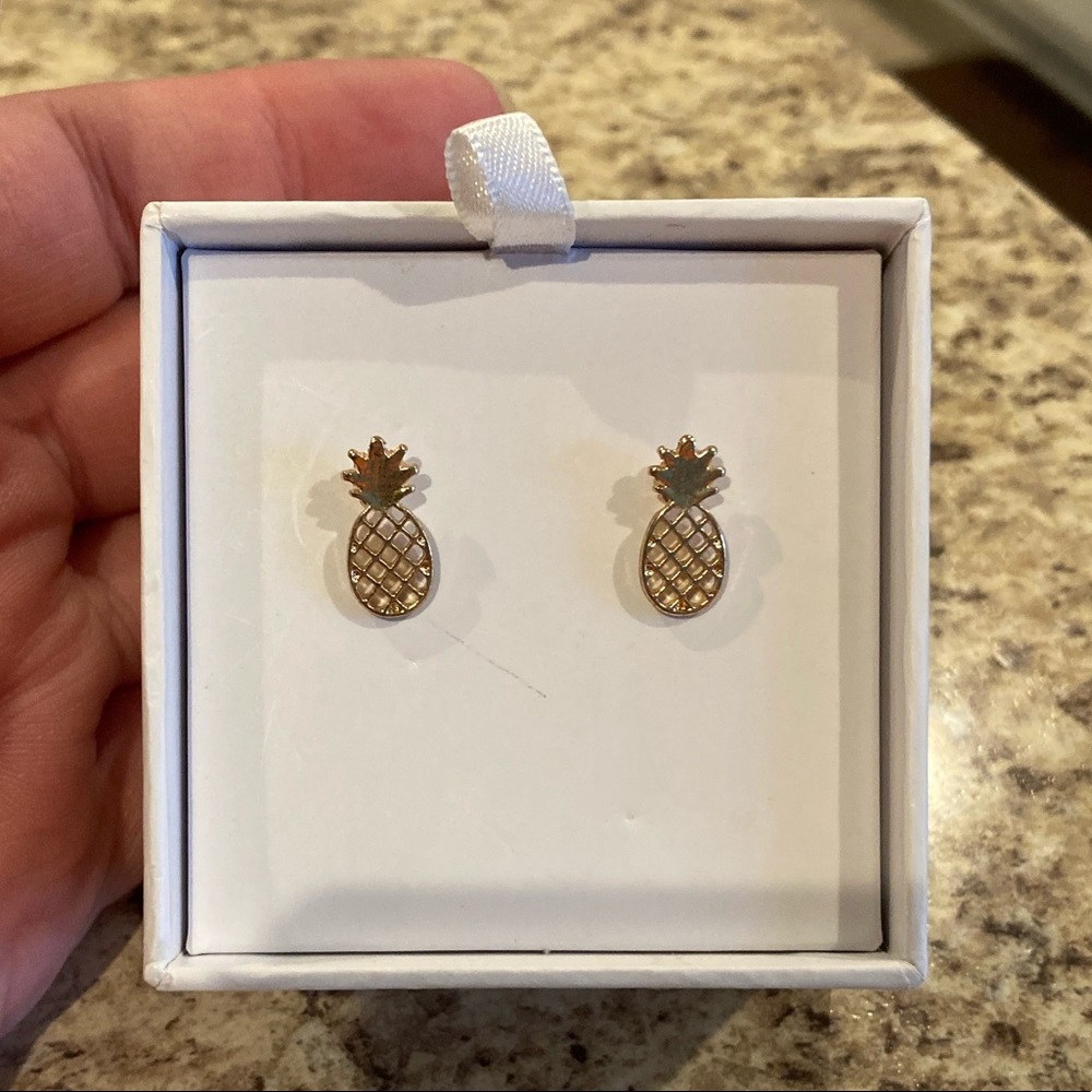 Pineapple earrings